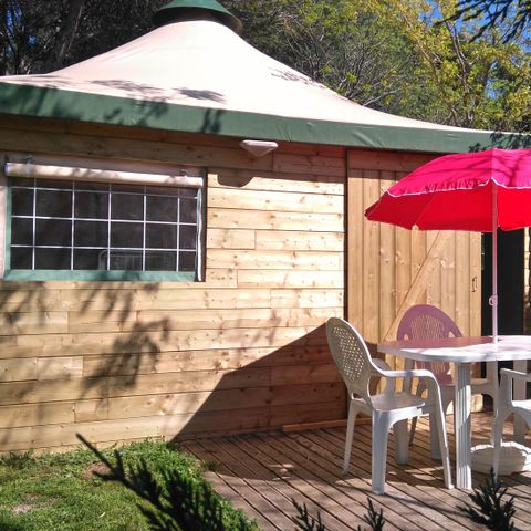 CANVAS AND WOOD TENT 5 people - Furnished Lodge Tent 2 bedrooms 5 P