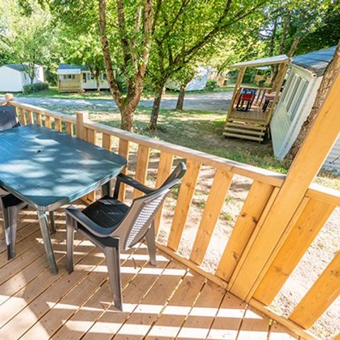 MOBILHOME 4 personnes - Comfort | 2 Ch. | 4 Pers. | Terrasse surélevée