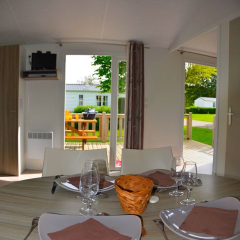 MOBILHOME 4 personnes - Confort - Grande terrasse couverte