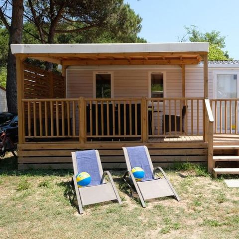 MOBILHOME 7 personnes - Happy premium suite Area J with sea view