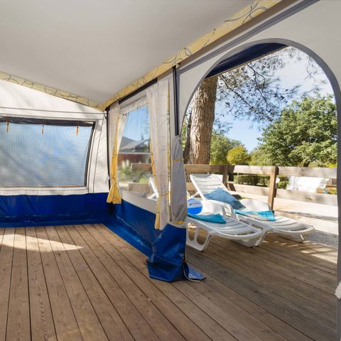 SAFARIZELT 6 Personen - Luxuriöses Bungalowzelt