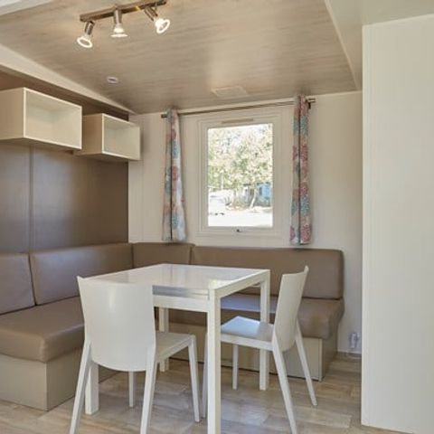 Stacaravan 8 personen - Mobile-home | Comfort XL | 3 slaapkamers | 6/8 pers. | Verhoogd terras | Airconditioning.