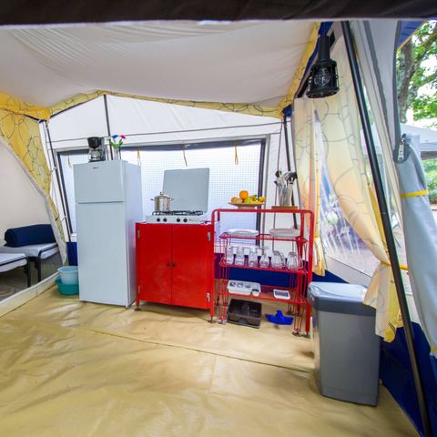 SAFARIZELT 5 Personen - BUNGALOW TENT LUXE (OHNE SANITÄRANLAGEN)