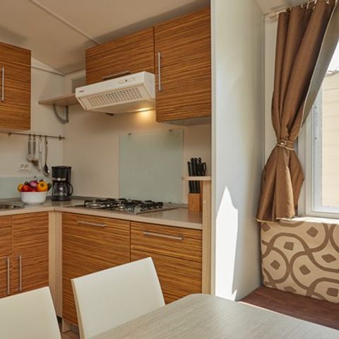 MOBILHOME 6 personas - Mobil home | Premium | 3 Dormitorios | 6 Pers | Terraza elevada | Aire acondicionado | TV