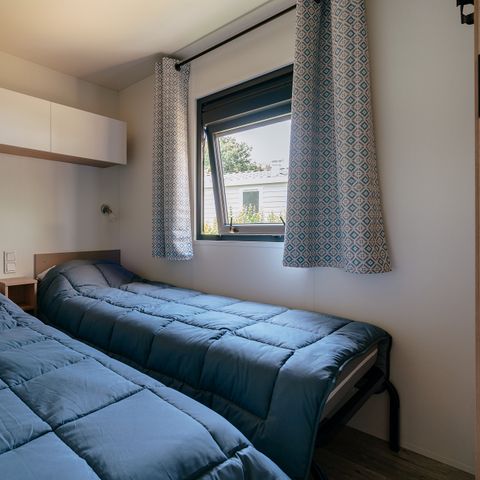 MOBILHOME 6 personas - Mobil-home | Premium | 3 Dormitorios | 6 Pers. | Terraza Salón | Aire-con.