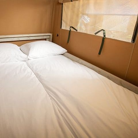 TENTE TOILE ET BOIS 5 personnes - Super Lodge | 2 Ch. | 4/5 Pers.