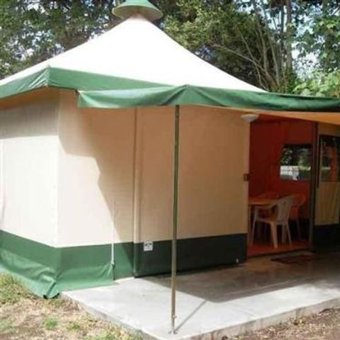 BUNGALOW TOILÉ 5 personnes - ECO (sans sanitaires)