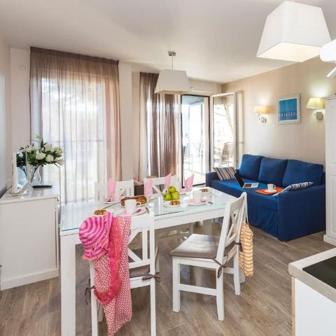 APPARTEMENT 6 personen - Slaapgedeelte met 2 kamers