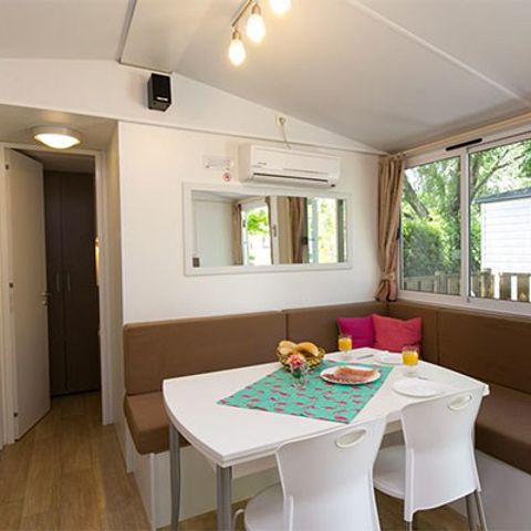 MOBILHOME 6 personnes - Mobil-home | Classic | 3 Ch. | 4/6 Pers. | Terrasse surélevée | Clim.