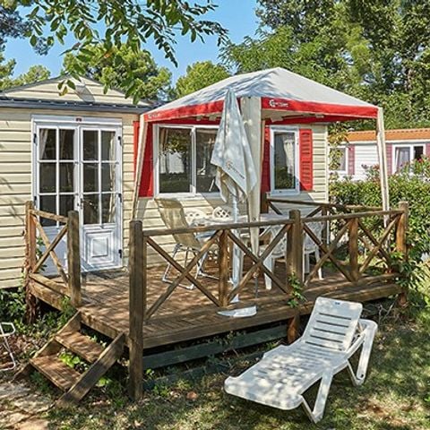 MOBILHOME 6 personnes - Mobil-home | Classic | 3 Ch. | 4/6 Pers. | Terrasse surélevée | Clim.