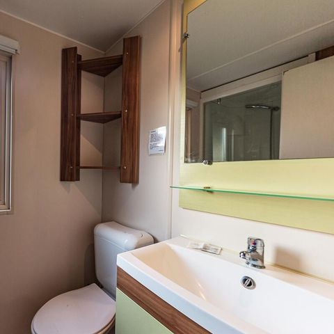 MOBILHEIM 6 Personen - 3 Zimmer 6 Personen Klimatisiert + TV (4 Erwachsene + 2 Kinder unter 12 Jahren max)