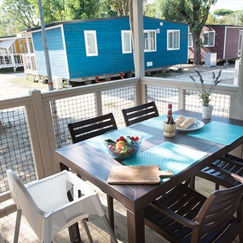 MOBILHOME 6 personnes - Mobil-home | Comfort XL | 2 Ch. | 4/6 Pers. | Terrasse | 2 SDB | Clim.