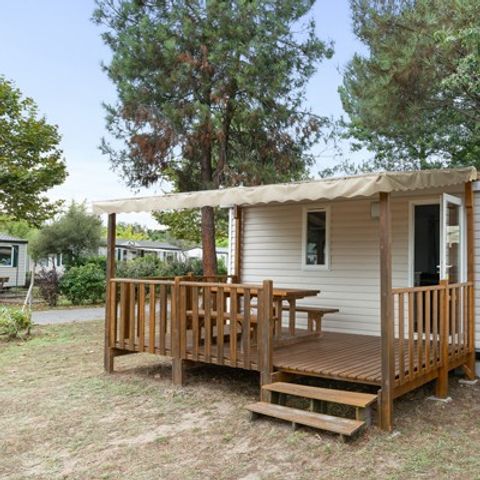 MOBILHOME 4 personnes - Comfort | 2 Ch. | 4 Pers. | Terrasse surélevée