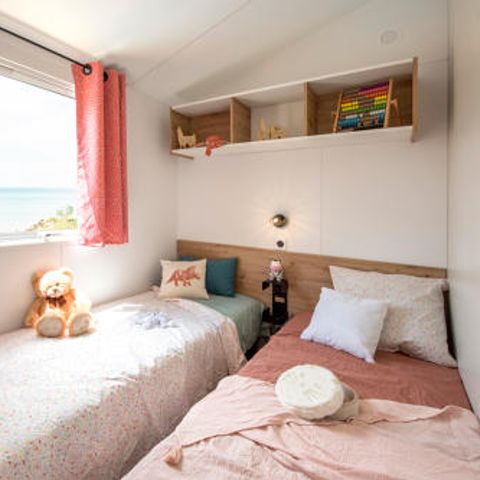 STACARAVAN 6 personen - 3 kamers 35m² comfort