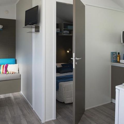 MOBILHOME 3 personnes - Mobil home SOLO 1 chambre 20m²