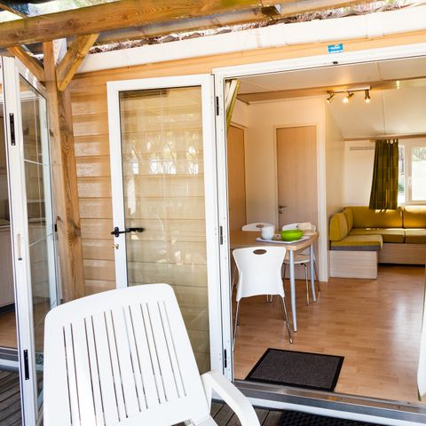 MOBILHOME 6 personnes - Mobil-home | Classic | 3 Ch. | 6 Pers. | Terrasse surélevée | Clim.