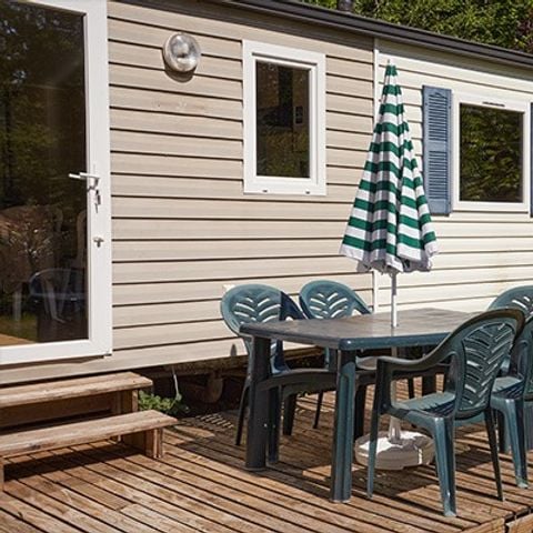 Stacaravan 6 personen - Mobile-home | Comfort XL | 2 slaapkamers | 4/6 pers. | Single terras | Air-con.