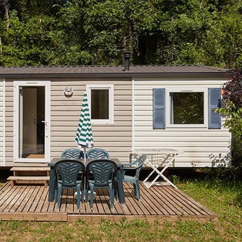 Stacaravan 6 personen - Mobile-home | Comfort XL | 2 slaapkamers | 4/6 pers. | Single terras | Air-con.