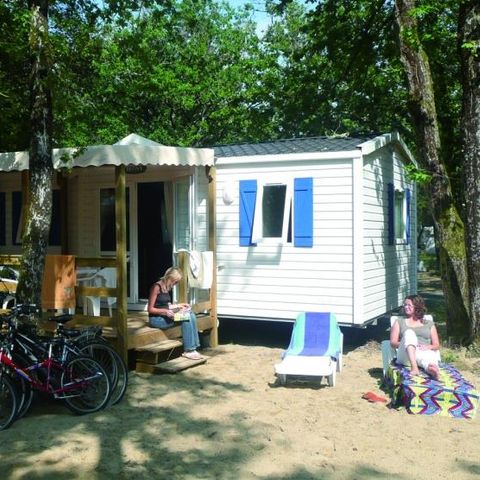 Stacaravan 4 personen - 2 slaapkamers