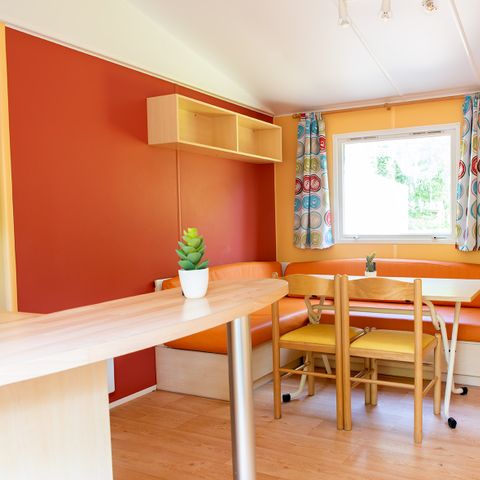 Stacaravan 4 personen - 2 slaapkamers