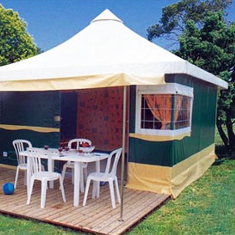 Bungalowtent 5 personen - KIWI, zonder sanitair