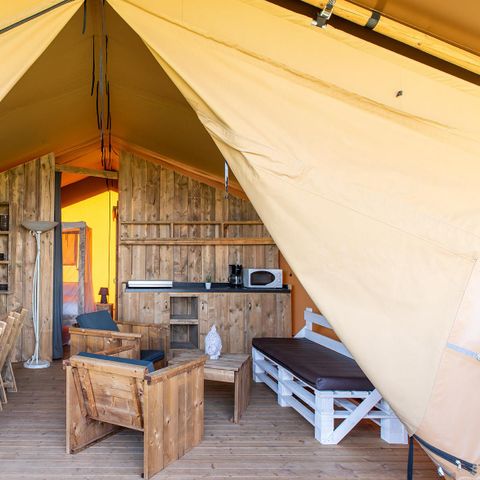 Tent 6 personen - Safari zonder sanitair