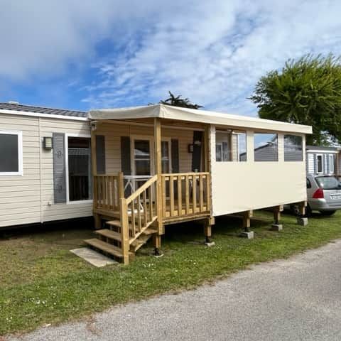 MOBILHOME 4 personnes - OCEANITE TEMPETE (2018) - MH58 - Breizh Iloc