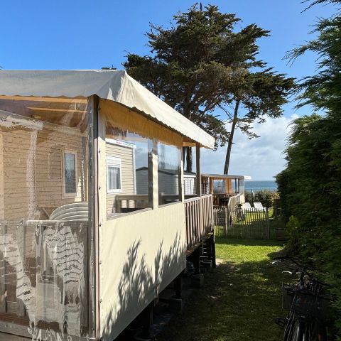 Stacaravan 6 personen - 3 slaapkamers (40m² en meer) vaatwasser en/of wasmachine - 1 badkamer