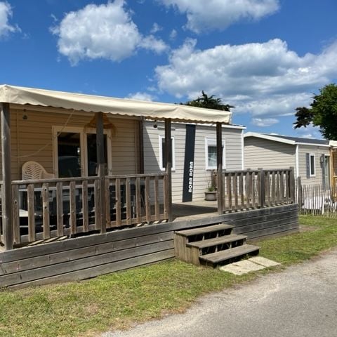 MOBILHOME 6 personnes - 3 chambres (jusqu'à 40m²) lave vaisselle et/ou lave-linge - 1 SDB