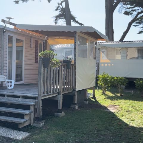 MOBILHOME 6 personnes - 3 chambres (jusqu'à 40m²) - 1 SDB