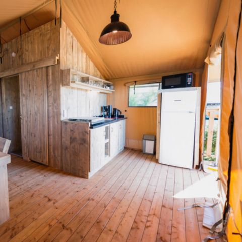 TENDA IN TELA E LEGNO 6 persone - SUNLODGE PRESTIGE ETANG 2BED 1BATH