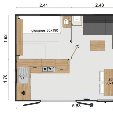 MOBILHOME 4 personnes - CASA