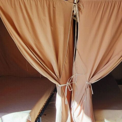 CANVAS AND WOOD TENT 5 people - ECO 2ch 5P without sanitary facilities