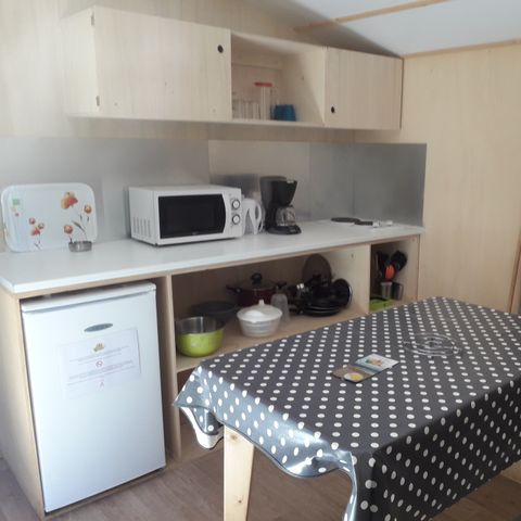 MOBILHOME 4 personnes - ELITE TOILE ET BOIS, Sans sanitaires