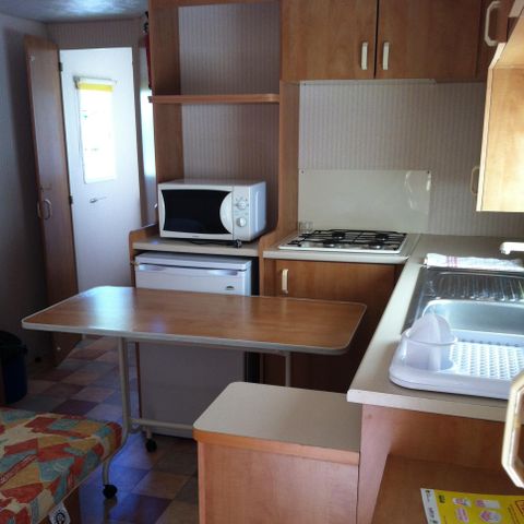 MOBILHOME 4 personnes - Vintage Standard 20m² - 2 chambres + terrasse non-couverte + TV