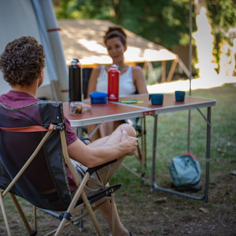 TENTE 4 personnes - Prêt à Camper Quatro Confort + Frigo