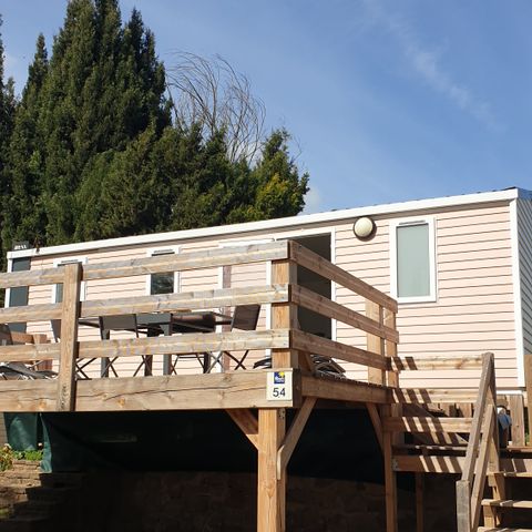 MOBILE HOME 6 people - Comfort 27m² 3 bedrooms + terrace on stilts