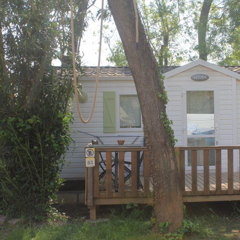 MOBILE HOME 4 people - Comfort 24m² 2 bedrooms + terrace on stilts