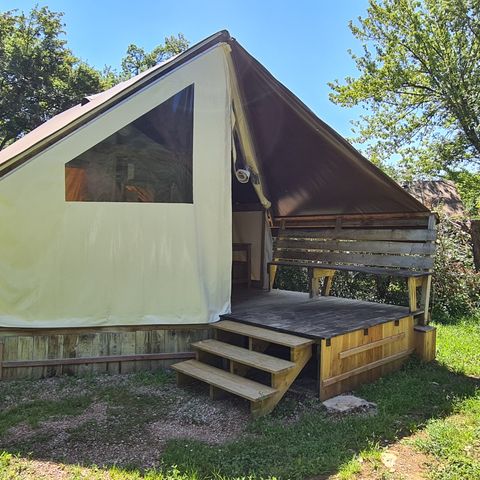 BUNGALOW TOILÉ 4 personnes - STYLE JUNIOR (Sans sanitaires)