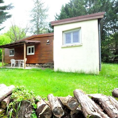 CHALET 4 personen - STACARAVAN ETOILE LANDELIJKE STIJL