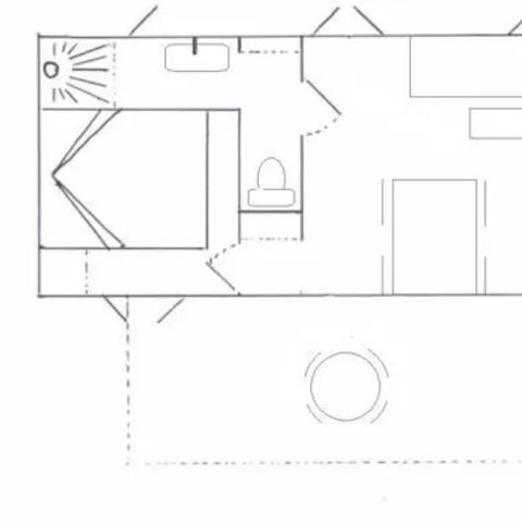 CHALET 4 personas - MOBIL HOME ETOILE COUNTRY STYLE