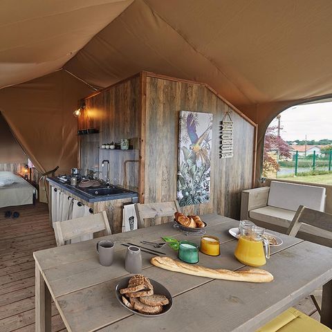 SAFARITENT 7 personen - Lodgetent KENYA