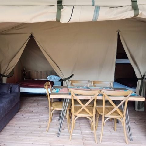 SAFARITENT 7 personen - Lodgetent KENYA