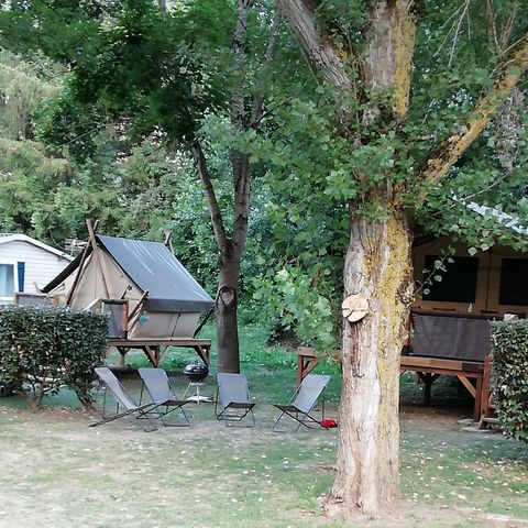 CANVAS AND WOOD TENT 2 people - Lodge Tent MOOREA