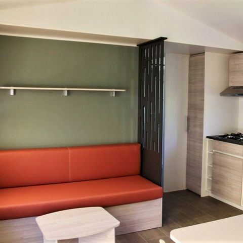 MOBILHEIM 4 Personen - LOGGIA PREMIUM 35m² - 2 Badezimmer