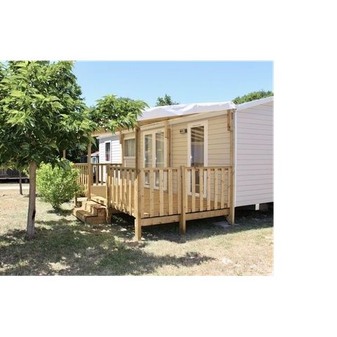 MOBILHEIM 4 Personen - LOGGIA PREMIUM 35m² - 2 Badezimmer