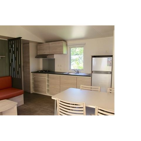 MOBILHEIM 4 Personen - LOGGIA PREMIUM 35m² - 2 Badezimmer