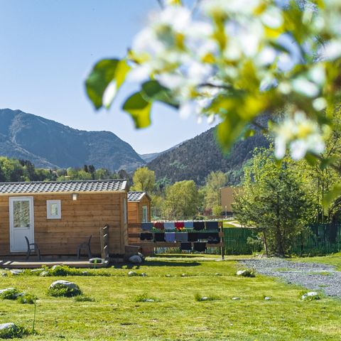 CHALET 3 Personen - Holzhütte (ohne Sanitäranlagen)