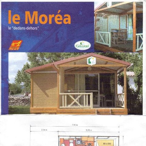 CHALET 5 people - MOREA COMFORT