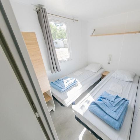 Stacaravan 6 personen - Comfort +, 3 slaapkamers